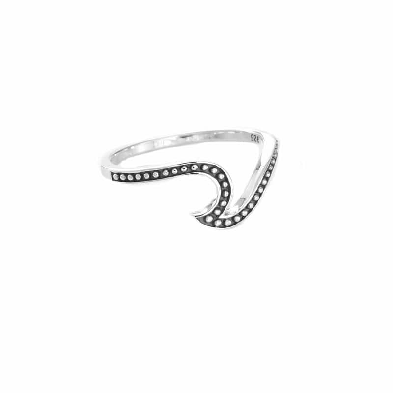 Sterling Silver Wave Design Ring by Touch Jewellery 925 Choose Your Size 