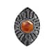 warriors-call-amber--sterling-silver-ring-hellaholics