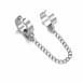duo-cuff-stainless-steel-chain-earring