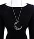 restyle-moon-crescent-silver-necklace-on-doll-dark-clothing