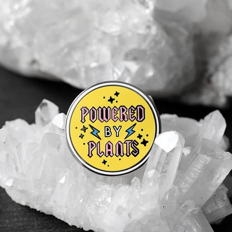 powered-by-plants-enamel-pin-punky-pins-sold-hellaholics
