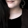 feminist-earrings-black-birch-wood-hellaholics