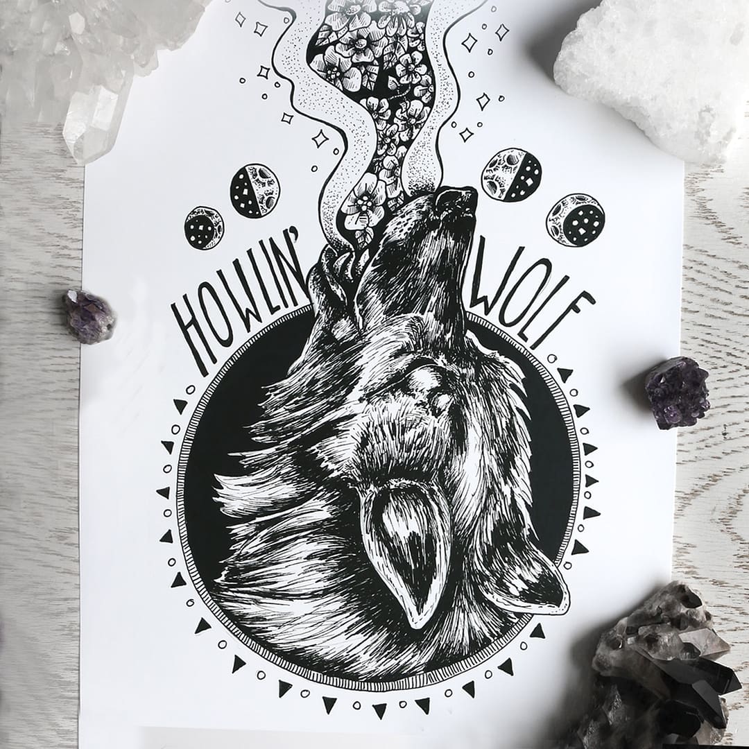 howlin-wolf-2-black-bird-sold-by-hellaholics howlin-wolf-2-black-bird-sold-by-hellaholics