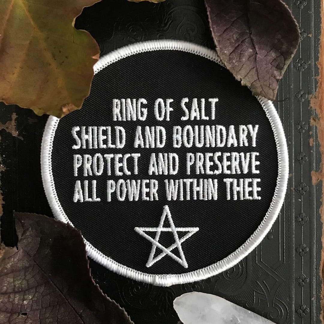 ring-of-salt-patch-by-pretty-in-punk-sold-by-hellaholics ring of salt patch by pretty in punk