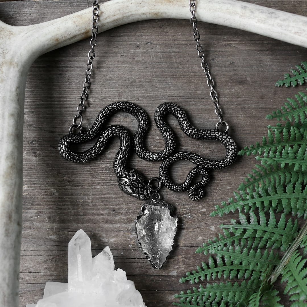 entwine-silver-necklace-restyle-sold-hellaholics entwine-silver-necklace-restyle-sold-hellaholics