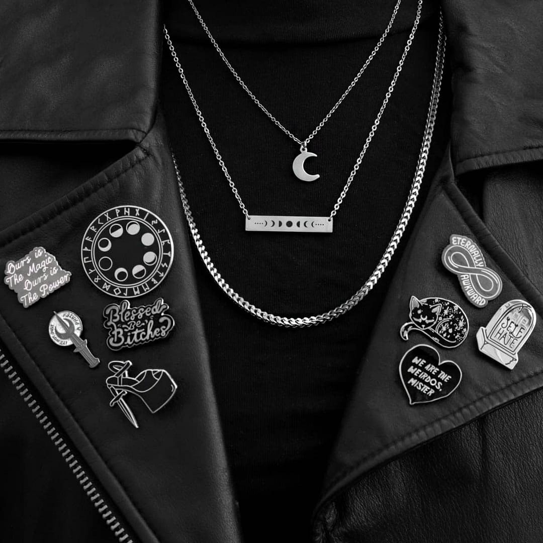 enamel-pins-moon-stainless-steel-necklace-hellaholics enamel-pins-moon-stainless-steel-necklace-hellaholics