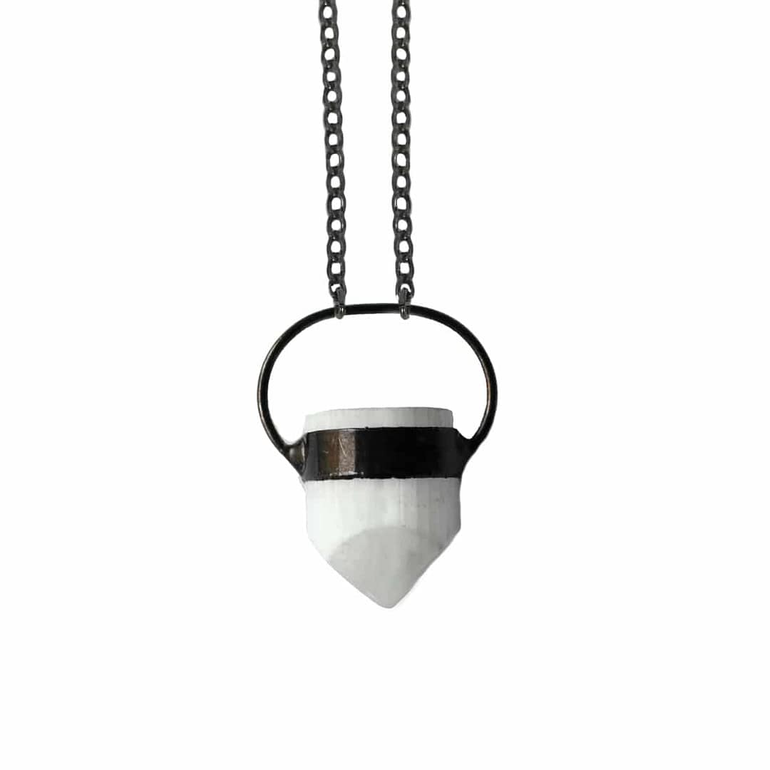 circle-of-life-selenite-necklace-hellaholics circle-of-life-selenite-necklace-hellaholics