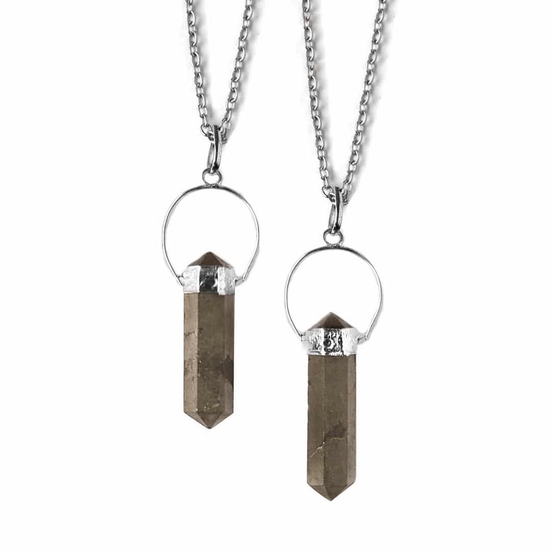levitate-pyrite-point-necklace-hellaholics levitate-pyrite-point-necklace-hellaholics