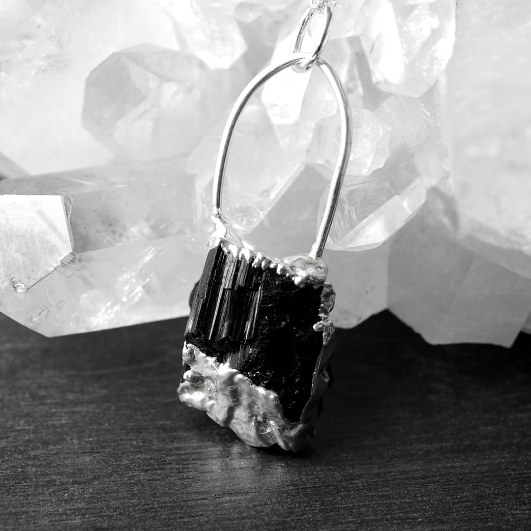 raw-silver-dipped-irregular-shaped-tourmaline-necklace-from-hellaholics raw-silver-dipped-irregular-shaped-tourmaline-necklace-from-hellaholics