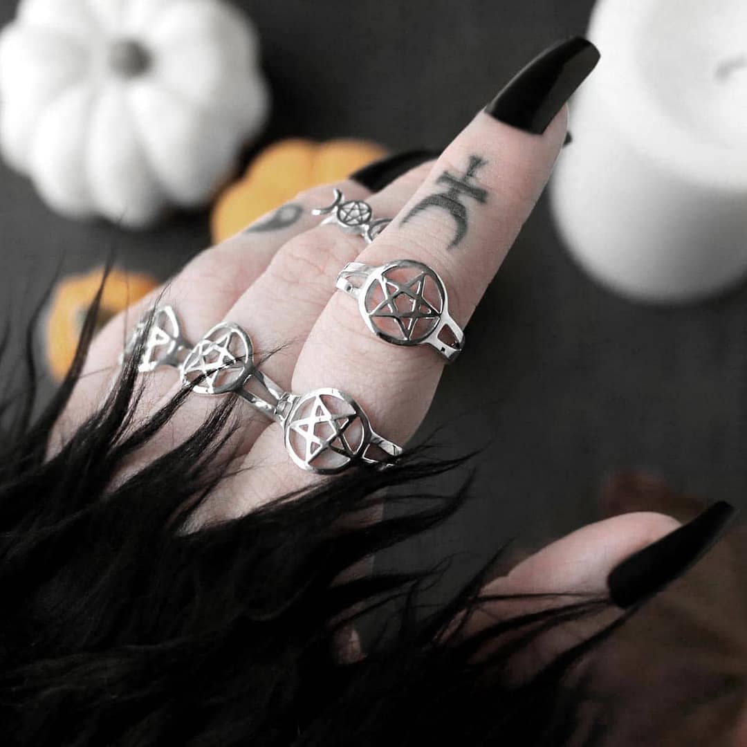 pentagram-sterling-silver-ring-triple-moon-pentagram-silver-ring-hellaholics-2 pentagram-sterling-silver-ring-triple-moon-pentagram-silver-ring-hellaholics-2