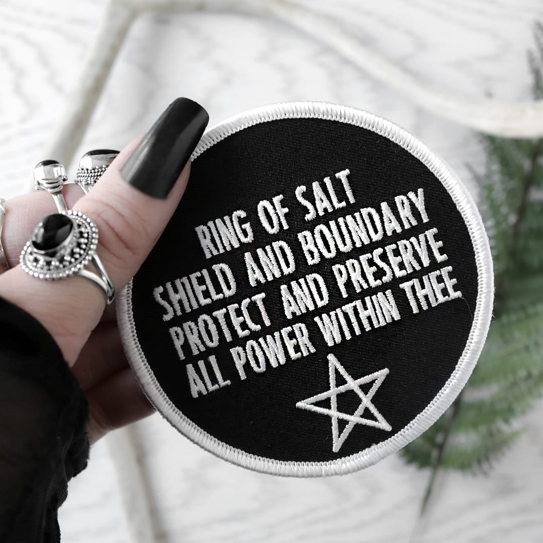 ring-of-salt-patch-pretty-in-punk-sold-hellaholics ring-of-salt-patch-pretty-in-punk-sold-hellaholics