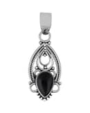 adina-black-onyx-silver-pendant-front-hellaholics