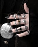 pentagram-so-mote-it-be-hunting-moon-mushroom-pagan-pentagram-gaia-onyx-aelia-tiger-eye-amadi-onyx-silver-rings-mix-hellaholics