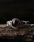 amaya-garnet-silver-ring-close-up-hellaholics (1)