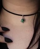 Styling Riya Malachite Choker1