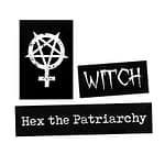 Satanic Feminist Patch Pack by Hellaholics