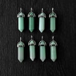 Aventurine Stainless Steel Necklace