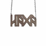 Häxa Brown Wooden Necklace