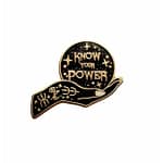 Know your Power Enamel Pin By Glitter Punk