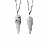 Pendulum Moonstone Necklace