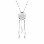 Stainless Steel Dreamcatcher Necklace