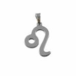 Stainless Steel Leo Symbol Necklace