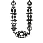 Black Gothic Fortune Teller Necklace