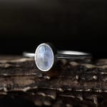 Theia Moonstone Silver Ring