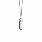 Howlite Stainless Steel Necklace