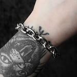Chrissie Stainless Steel XL Chain Bracelet
