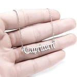 Stainless Steel Capricorn Necklace