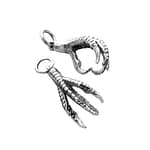 Bird Claw Silver Necklace