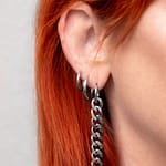 Bundle: Lita Chain Hoop Earrings Set