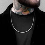 Jett Stainless Steel Chain Necklace For Him