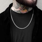 Lita Stainless Steel Chain Necklace For Him