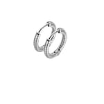 Medusas Stainless Steel Snakeskin Hoops