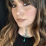 Myra Silver Malachite Necklace