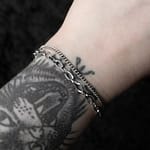 Dylan Stainless Steel Double Chain Bracelet - Small