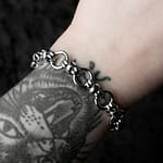 Harley Stainless Steel Round Link Bracelet