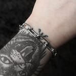 Parker Stainless Steel PaperClip Bracelet