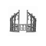 Gothic Architecture Gate Ring Silver