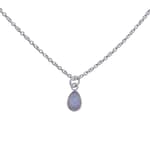 Idona Moonstone Silver Pendant Necklace