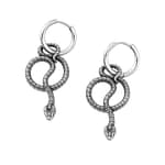 Nagira Snake Hoops Stainless Steel