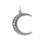 Luneth Moon Crescent Necklace Silver