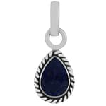 Indra Iolite Crystal Sterling Silver Necklace