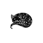 Mystical Cat Enamel Pin by Punky Pins