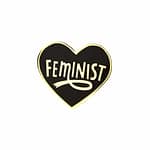 Feminist Heart Enamel Pin