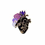 Anatomical Heart Enamel Pins By Glitter Punk