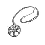 Wire Amulet World Tree Necklace