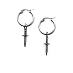 Athame Dagger Stainless Steel Hoops
